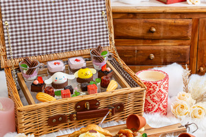 可愛すぎて食べられない…「サンリオキャラクターズ ガーデンカフェ」選べるアフタヌーンティーや韓国風ワッフルなどの冬季限定メニューが登場 画像