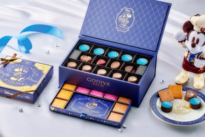 【ディズニー×ゴディバ】2026バレンタインコレクションを発表！ ショコラティエ姿のミッキーをデザイン♪ 画像