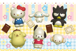 「サンリオ」キティやポムポムプリン、シナモンのチョコを作ろう♪「明治」バレンタインコラボでチョコ型プレゼントを実施 画像