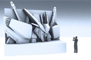 「ガンダム 閃光のハサウェイ」さっぽろ雪まつりにΞ（クスィー）ガンダムの雪像が設置！ハサウェイ、ギギ、ケネスとの記念撮影も!? 画像