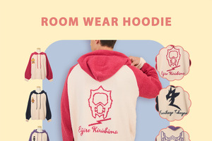 「ヒロアカ」もこもこルームウェアが来た！切島、心操、常闇、ミルコをイメージ♪ “トゥワイス”ヘアキャップはインパクト大☆ 画像