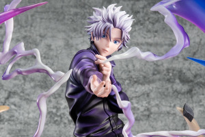 「呪術廻戦」五条悟 虚式・紫を放つ姿がフィギュアに― 見開いた両目も鮮やか！ 画像