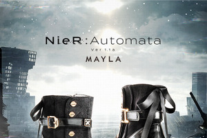 「NieR:Automata」9Sをイメージ♪“ナインズって呼んでくれていいんですよ？”「MAYLA」ショートブーツ登場＆2Bのパンプスも 画像