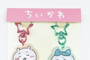 「ちいかわ」ハチワレ、うさぎの“ぷっくり”が無敵カワイイ♪ 推しペアを選べるキーホルダー登場 画像