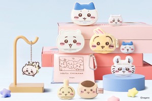 ちいかわ、うさぎたちがパフになっちゃった!?「ちいかわ」可愛さと使いやすさを両立した「ミルフィー」メイクパフが登場 画像