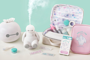 「ベイマックス」と花粉シーズンに備えよう♪ ドクター風デザインがカワイイ！ティッシュケースや加湿器など新登場 画像