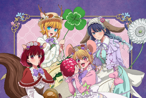 「リゼロ」や【推しの子】、「メダリスト」が動物キャラに？ 「AnimeJapan」描き下ろしイラスト公開 画像