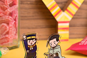 「ゴールデンカムイ」杉元佐一、白石由竹、尾形百之助たちがユルっとかわいいミニキャラに♪ 新アイテム登場 画像