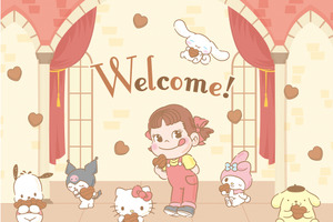 「サンリオ」×「ペコちゃん」コラボも！レトロ可愛い＆チョコの相性は無敵♪ 不二家のバレンタインイベントが開催 画像