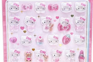 「サンリオ」キティやマイメロの“ボンボンドロップシール”もカワイイ♪「はぴだんぶい」キャラも指先サイズに☆ 画像