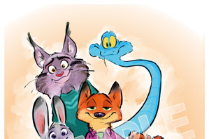 「ズートピア２」が「アナ雪２」超え135億円突破！ ニック＆ジュディの耳ステッカーが“3D版4D上映”限定先着入プレに♪ 画像