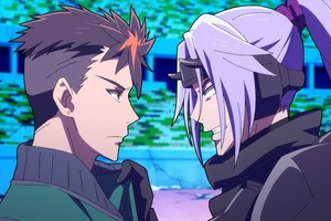 “5人目の男”石田紫音は「ドMな研究者」!?  前作との“繋がり”匂わせで考察も活発！ 龍成＆紫音…男の友情がアツすぎた「鎧真伝サムライトルーパー」【第4話ネタバレあり反応まとめ】 画像