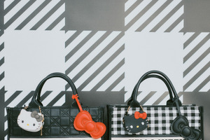 「サンリオ」キティが大人っぽおめかし☆ 大切なデートを応援するバッグやポーチ登場【VISコラボ】 画像