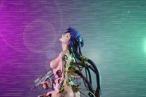 「攻殻機動隊」美しすぎてまるでアート… 草薙素子リペイント版フィギュアの受注販売開始！ 画像