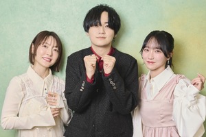 【「ゆうかわ」独占インタビュー】天崎滉平×花澤香菜×野口衣織（=LOVE）主人公は「変」だけど「かわいい」が満載！笑顔の絶えないアフレコ秘話を語り尽くす 画像