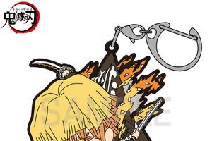 「鬼滅の刃」“俺がカスならアンタはクズだ”…我妻善逸ほか、狛治＆恋雪ら“無限城編Ver.”のキャラをつまんじゃえ♪ ラバー製キーホルダー登場 画像