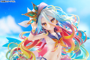 「ノゲノラ」セーラー風水着姿の白がフィギュア化！髪のグラデーションを色鮮やかに表現して元イラストの空気感を再現 画像