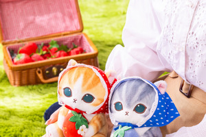 「mofusand」苺にまみれて、にゃんとも幸せ…♪ 旬の苺をテーマにしたにゃんこグッズがかわいすぎる！ 画像