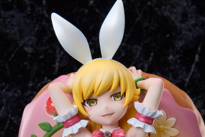 「〈物語〉シリーズ」忍野忍フィギュアが白バニーに変身！ 華奢なスタイルを35センチのビッグサイズで堪能あれ…♪ 画像