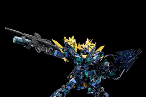 黒いユニコーンガンダム「バンシィ・ノルン（最終決戦仕様）」が再販！ 紺色と金色のメッキで重厚感あふれる外装に 画像