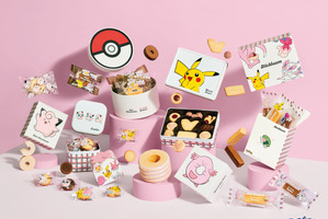 「ポケモン」ピカチュウやピッピ、ヤドンとお菓子パーティー♪ 春を彩るピンク色のポケモンたちがユーハイムに大集合！ 画像