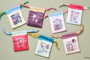 「ディズニー」アリス、ピノキオ、ダンボなど名作キャラが“リボン巾着” になって登場☆ ローソン限定販売【2月17日より】 画像