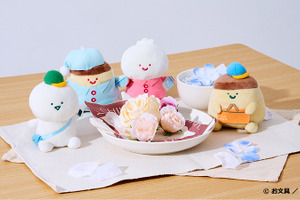 「お文具といっしょ」お文具さん、プリンさん、名も無き者たちがローソンに集合♪ 限定オリジナルグッズを販売 画像