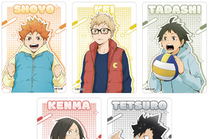 「ハイキュー!!」日向・月島・山口・孤爪・黒尾の幼少期が描き下ろし♪ 新作グッズ登場＆アニメイトでフェア開催 画像