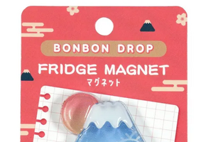 「ボンボンドロップシール」富士山、桜…和柄デザインを楽しもう♪ 同素材のキーチャームやマグネットもご紹介 画像