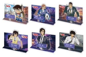 「名探偵コナン」萩原千速、横溝重悟、世良真純ら6名の新作グッズ☆ TV比率の背景プレート、ショーウィンドウ風アクスタなど 画像