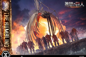 全長1m超えの圧倒的サイズ！「進撃の巨人」終末をもたらす行進“地鳴らし”がジオラマ化！物語のクライマックスをお手元で体感せよ 画像