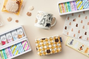 猫好き必見♪ 猫グッズ&スイーツ付きの「猫づくしコーヒーセット」登場 犬好き向けの「犬づくしセット」も 画像