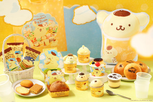 ポムポムプリンの“プリン”でお誕生日＆30周年をお祝い♪ 「パステル」コラボでシュークリームも初登場！ 画像