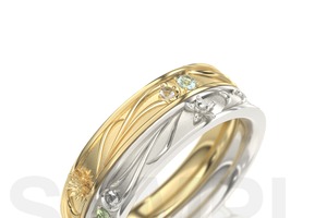 「ブルーロック」潔、凪ら7人が指輪に…♪ 誕生花モチーフの大人上品ジュエリー＆推しキャラ同士の重ね付けも◎ 画像