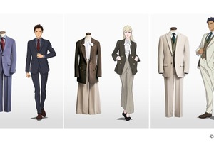 ハサウェイ、ギギ、ケネスをイメージしたスーツ！ 「機動戦記ガンダム 閃光のハサウェイ」オーダースーツ＆シャツ＆ネクタイが登場 画像