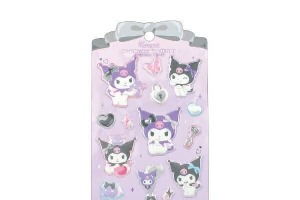 クロミ推し集まれ～♪ 「サンリオ」クロミのぷっくりシールや夢かわデザインのシールなどが予約受付中 画像