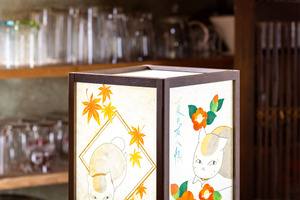 「夏目友人帳」ニャンコ先生の温もりを感じよう♪ 幻想的な空間を演出する行灯・第2弾が登場 画像