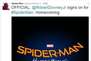 シリーズ最新作「SPIDER-MAN: Homecoming」にアイアンマン役ロバート・ダウニー・Jrが参加 画像