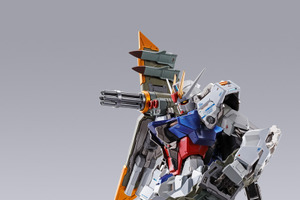 「機動戦士ガンダムSEED」より「METAL BUILD ランチャーストライカー」が3月27日に発売！ストライクガンダムの3つのストライカーパックのうち、超高インパルス砲アグニを装備した形態 画像