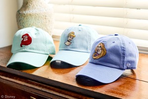 「ディズニー」アリエル・シンデレラ・ラプンツェルのカジュアルキャップが可愛い！大人＆キッズサイズ展開で親子コーデも♪ 画像
