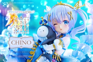 人魚姫のチノがティッピーとウインク♪ 「ごちうさ」チノの1/7スケールフィギュア登場！ 特典としてスマイルフェイスも付属 画像