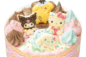 「サンリオ」ポムポムプリン、クロミらがキュートにおめかし♪「サーティワン」アイスケーキ新登場【3月6日より】 画像