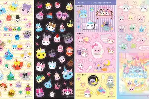 ぷっくり＆キラキラ＆ツルツル♪ 「ほっぺちゃん」オリジナルシール全24種の追加販売開始！ 画像