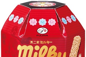 ペコちゃんポコちゃんが東京おかしランドに登場♪ 75周年の記念すべき限定品も！不二家「ミルキー」限定ショップがオープン 画像