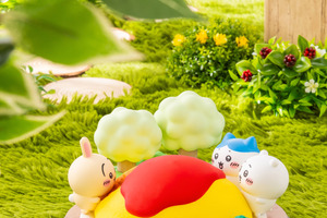 ちいかわ＆ハチワレ＆うさぎが大きなオムライスが囲む♪やさしく光るLEDルームライトが登場！3月12日18時より「ちいかわマーケット」で予約開始 画像