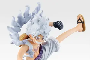 「ワンピース」“ギア5”ルフィ、“一番自由な未来”ジュエリー・ボニーであのシーンを再現!? 圧倒的造形フィギュア登場【一番くじ】 画像