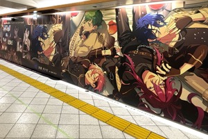 池袋に超特大広告!?  車内にもジュイス、望見、 舞珠、チトセが…♪「あんスタ」MELLOW DEAR USデビュー記念で全国に広告展開 画像