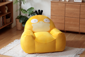 コダックがソファに!?「ポケモン」コダックをモチーフにしたビーズソファ登場！ コダック好きのコダック好きによるコダック好きのためのソファ誕生 画像