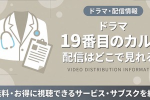 ドラマ「19番目のカルテ」の配信はどこで見れる？無料で全話見る方法 画像