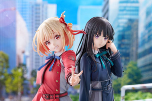 「リコリス・リコイル」錦木千束&井ノ上たきながキービジュアルを元にフィギュア化！存在感引き立つ塗装にも注目 画像